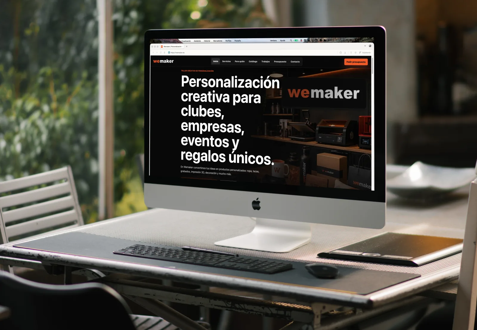 Ejemplo de trabajo: Webs y Landing Pages
